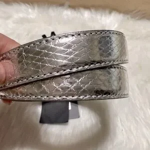 New! Versace Silver Small Medusa Head Belt - 80 Versace | Accessories | New Versace Silver Small Medusa Head  main image 3